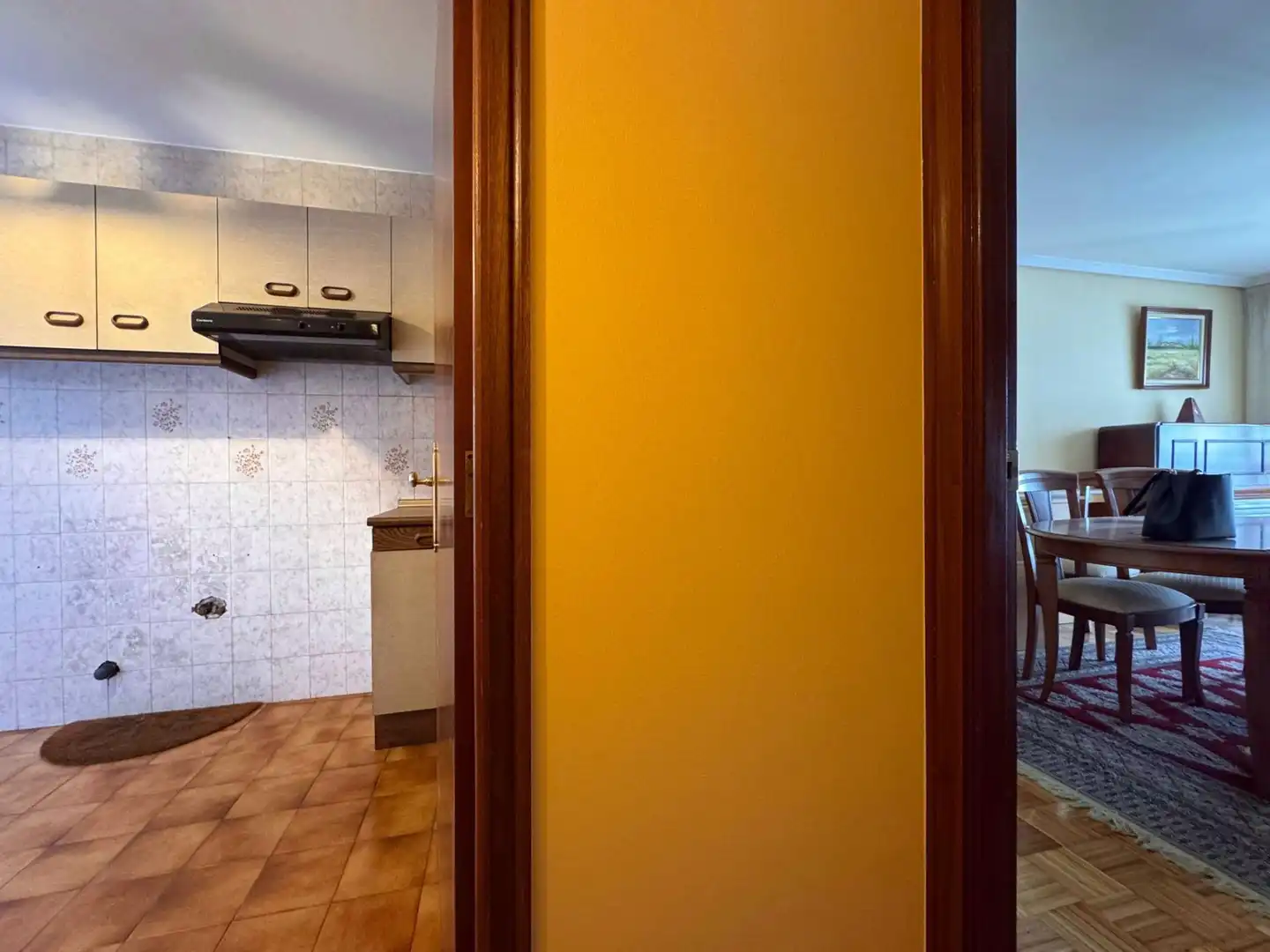 Kitchen of Flat for sale in Pontevedra Capital   with Heating