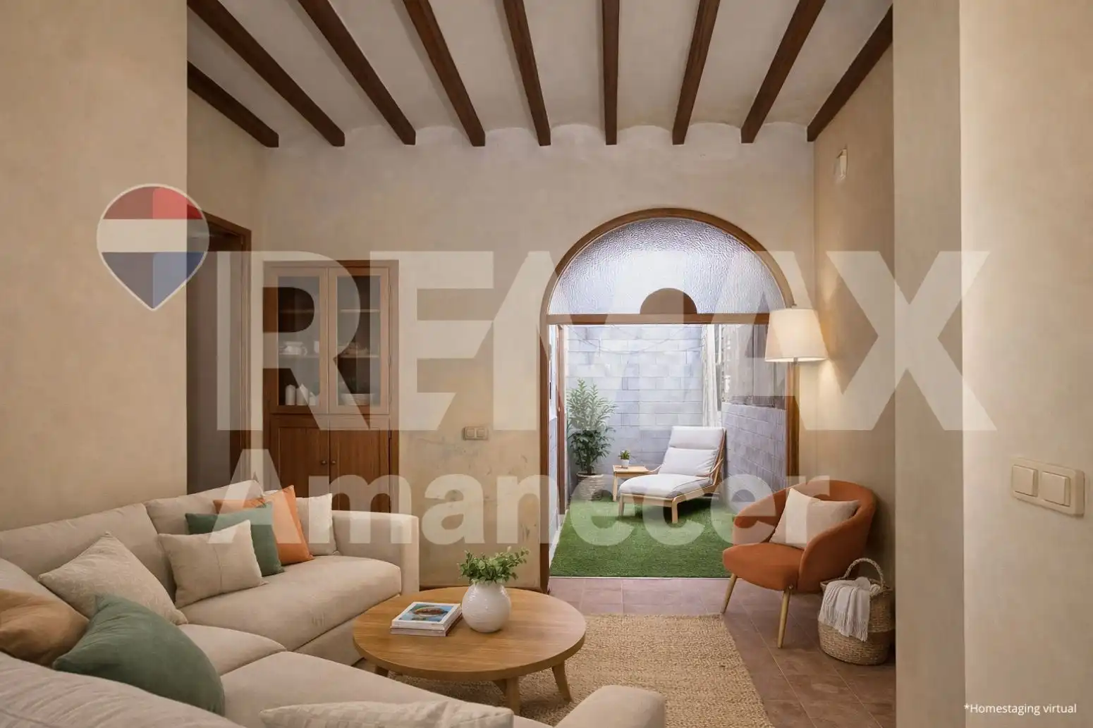 Wohnzimmer von Haus oder Chalet zum Verkauf in Callosa d'en Sarrià mit Klimaanlage und Heizung