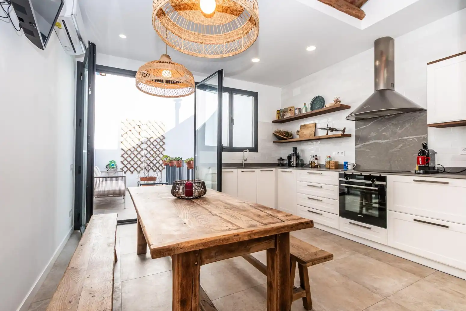 Kitchen of Houses for sale in Terrassa  with Air Conditioner, Heating and Terrace