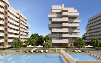 Exterior view of Flat for sale in  Granada Capital  with Heating, Private garden and Terrace