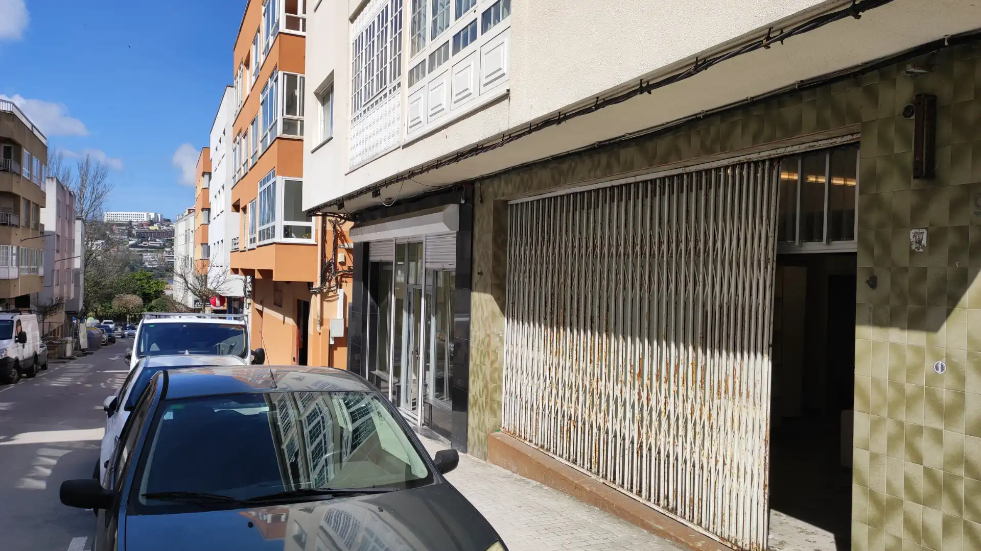 Vista exterior de Local de alquiler en Oleiros