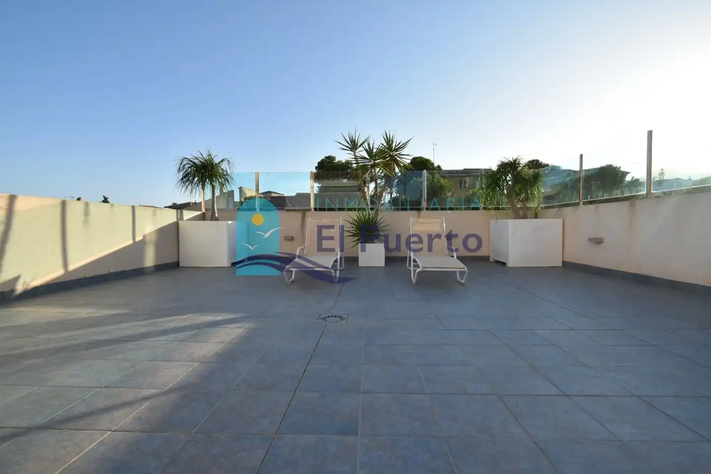Terrasse von Maisonette zum Verkauf in Mazarrón mit Klimaanlage, Terrasse und Schwimmbad
