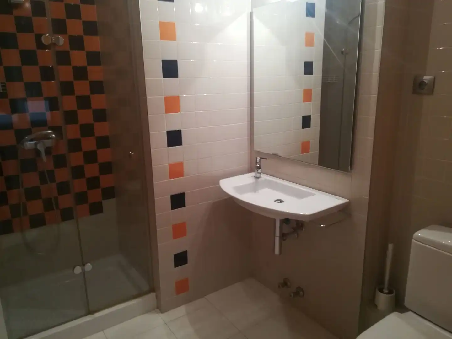 Badezimmer von Wohnung zur Miete in Murcia mit Klimaanlage, Parkett und Möbliert