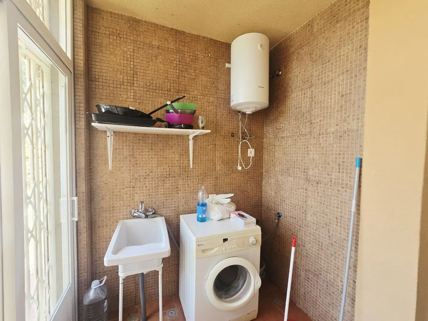 Badezimmer von Haus oder Chalet zum Verkauf in Sorbas mit Klimaanlage, Privatgarten und Terrasse