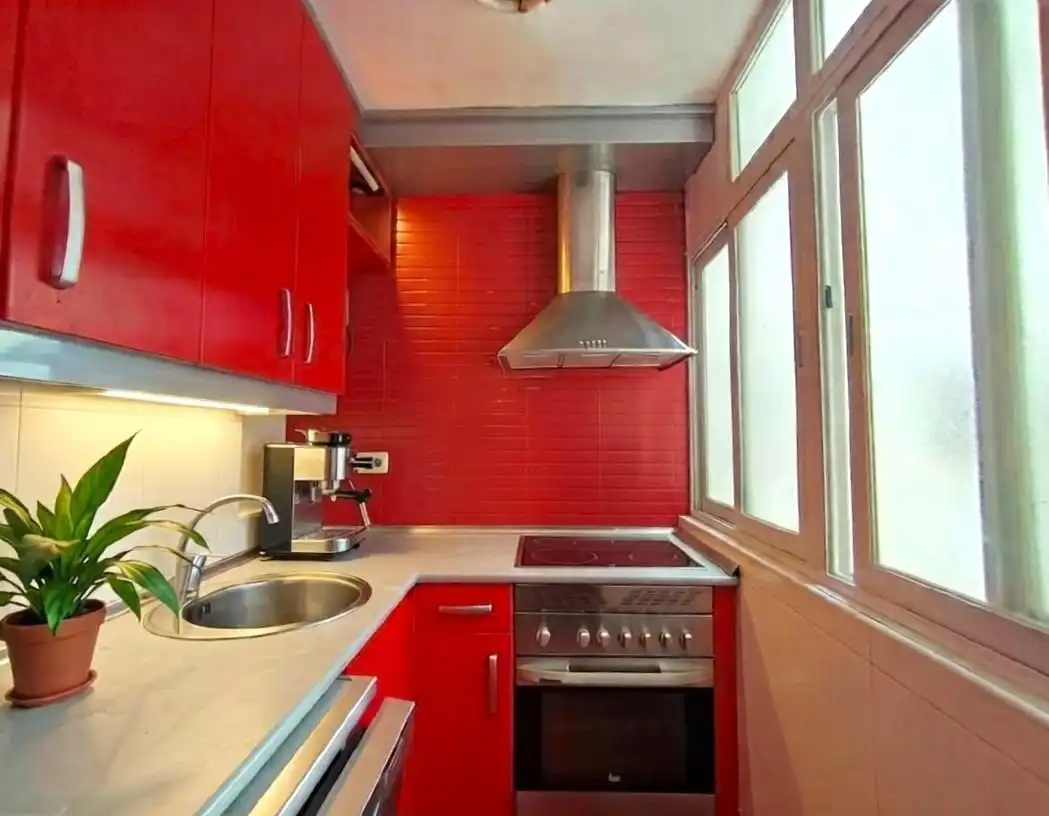 Küche von Wohnung zum Verkauf in Leganés mit Klimaanlage, Heizung und Terrasse
