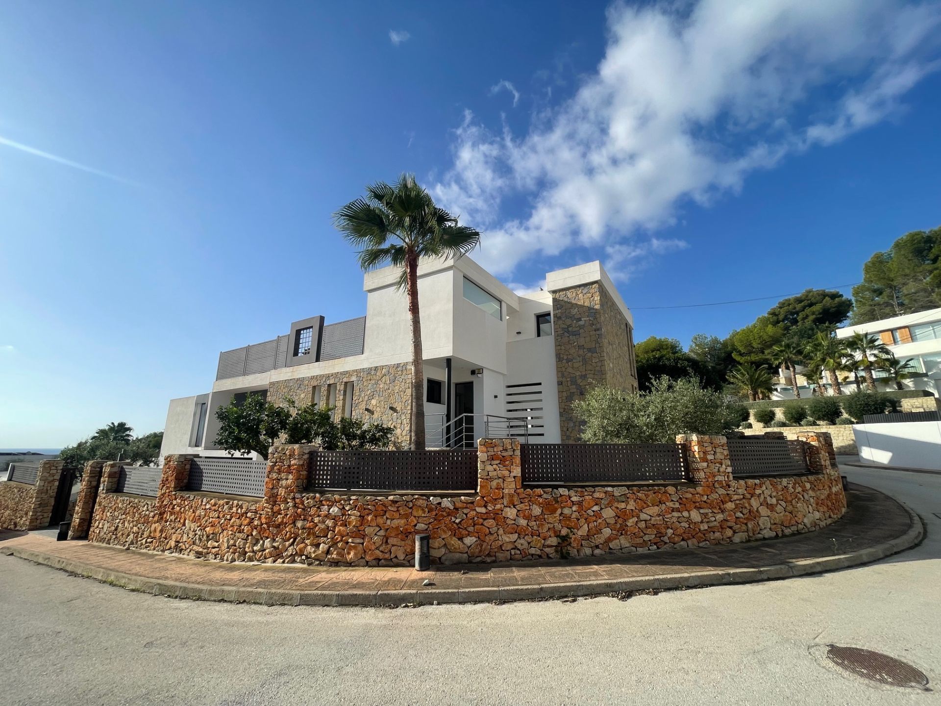 Vista exterior de Casa o xalet en venda en Benissa amb Aire condicionat, Calefacció i Jardí privat