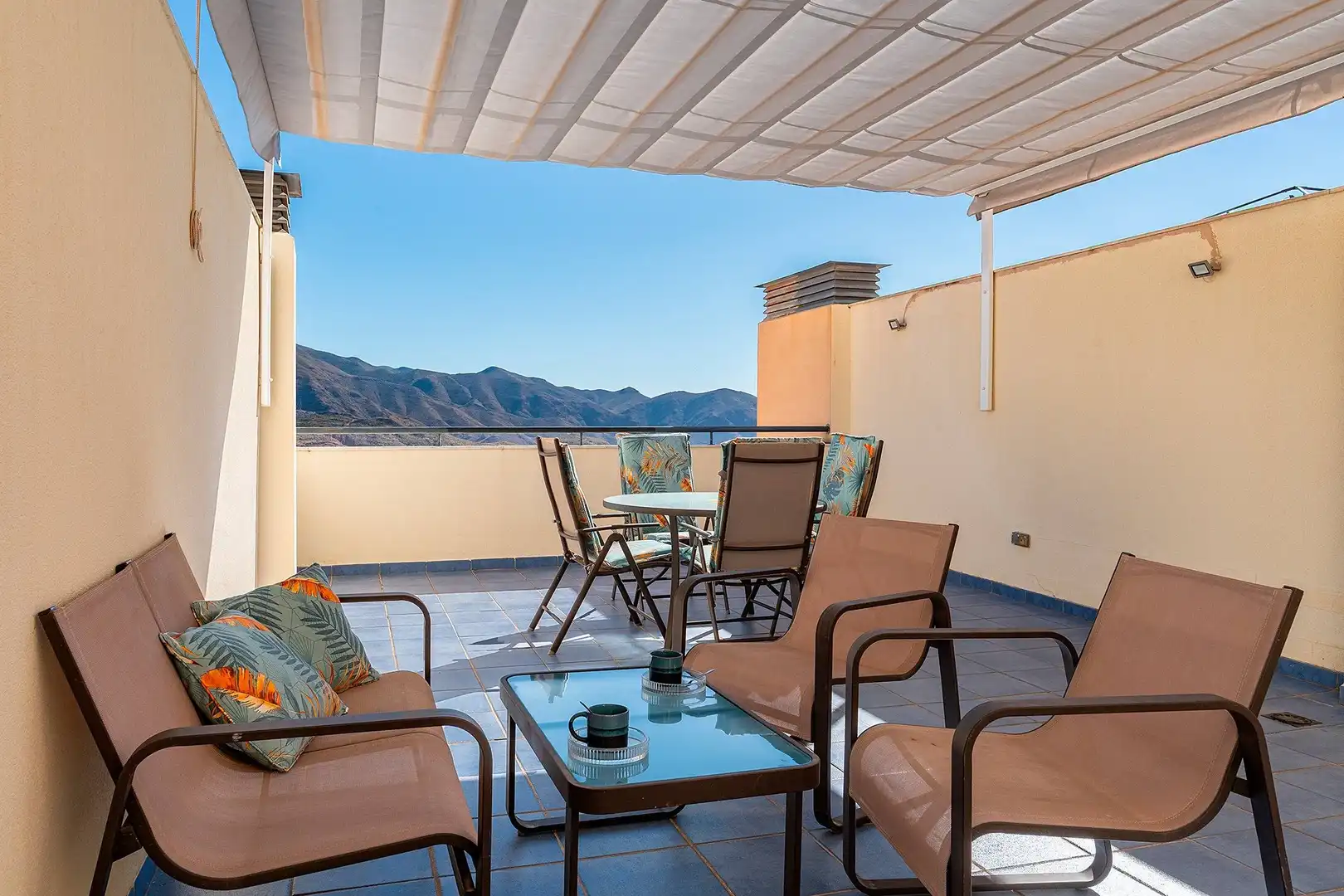 Terrace of Flat for sale in Vícar  with Air Conditioner, Heating and Private garden