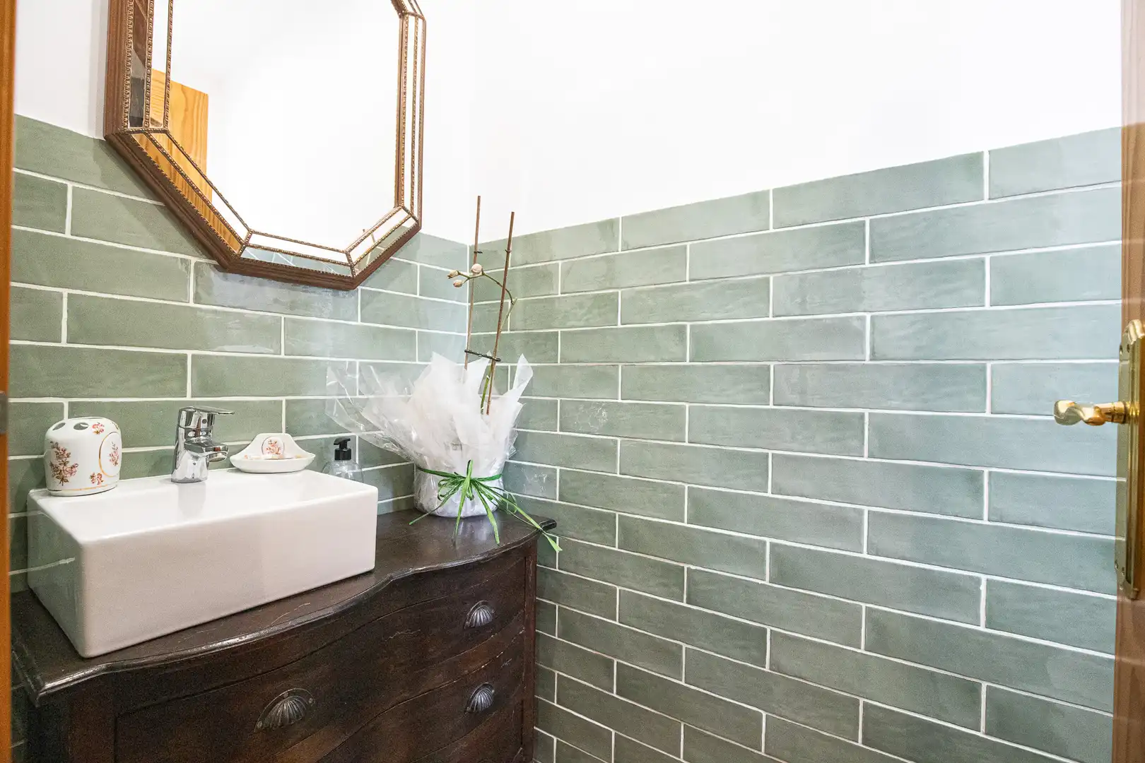 Baño de Casa adosada de alquiler en Estepona con Terraza, Piscina y Amueblado