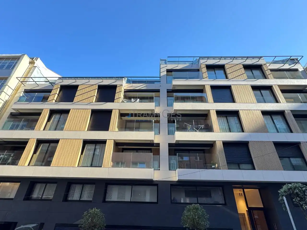Vista exterior de Garaje en venta en Vigo 
