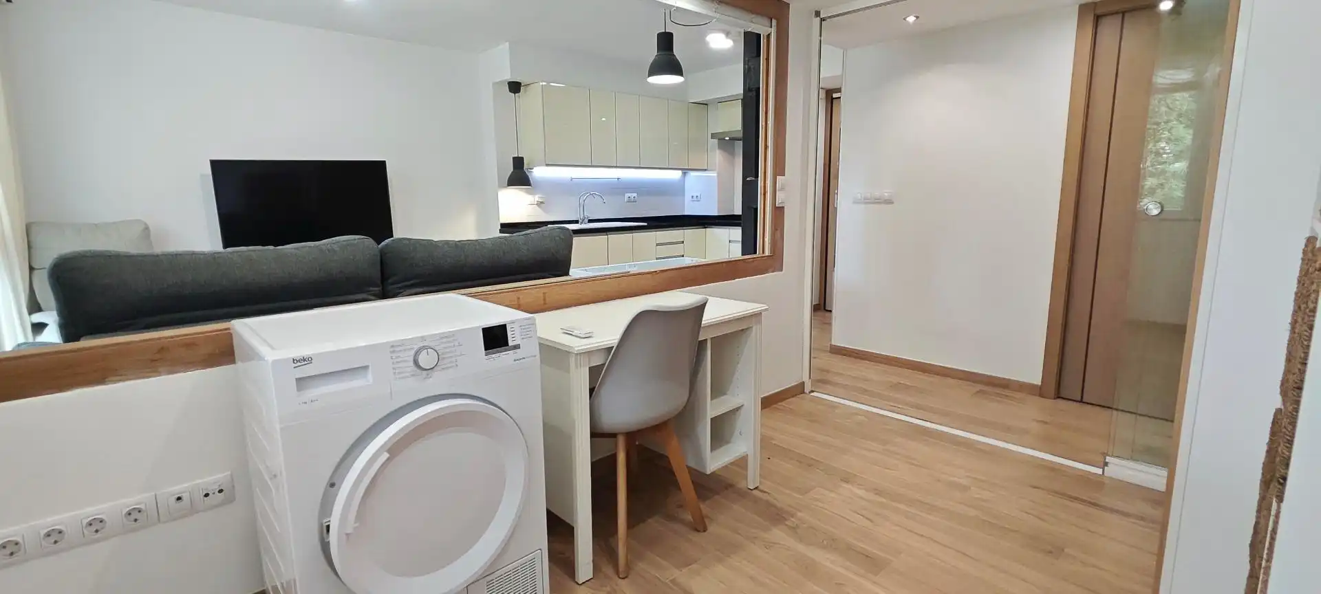 Living room of Apartments for sale in Alicante / Alacant  with Air Conditioner, Private garden and Storage room