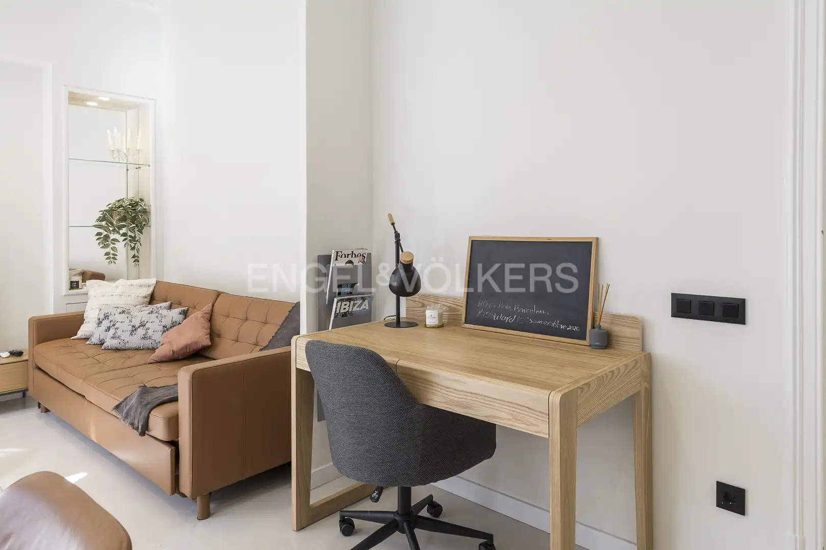 Sala de estar de Piso en venta en Barcelona con Aire acondicionado, Calefacción y Balcón