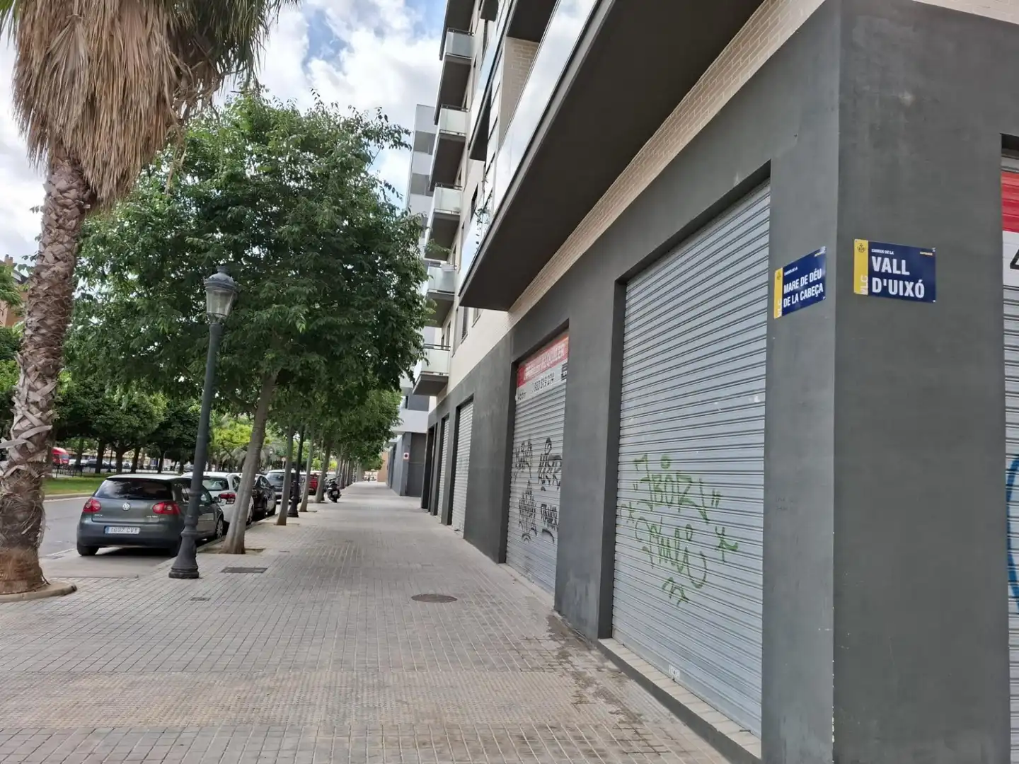 Vista exterior de Local de alquiler en Valencia