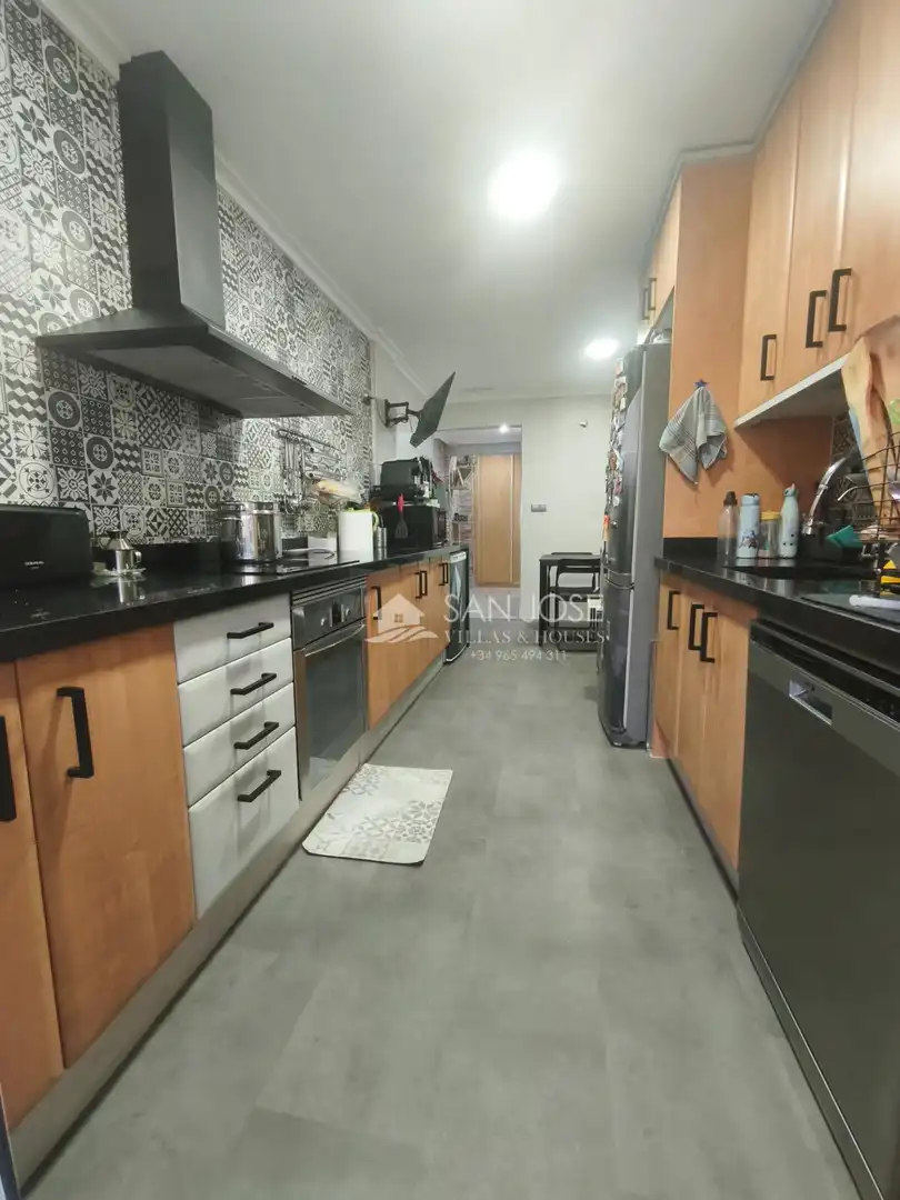 Cocina de Piso en venta en Aspe con Aire acondicionado, Jardín privado y Balcón