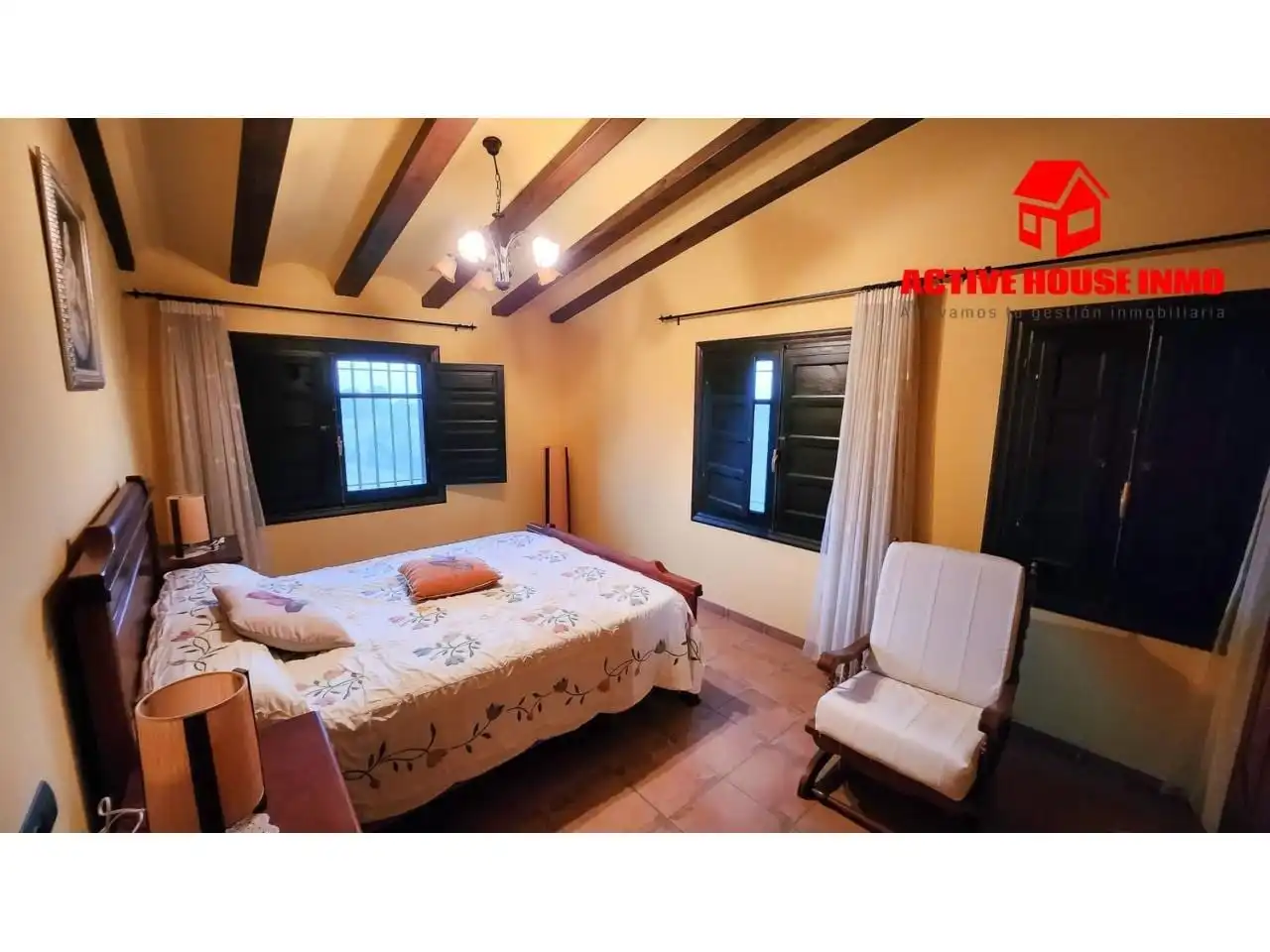 Habitación de Finca rústica en venta en Camarles con Jardín privado, Terraza y Trastero