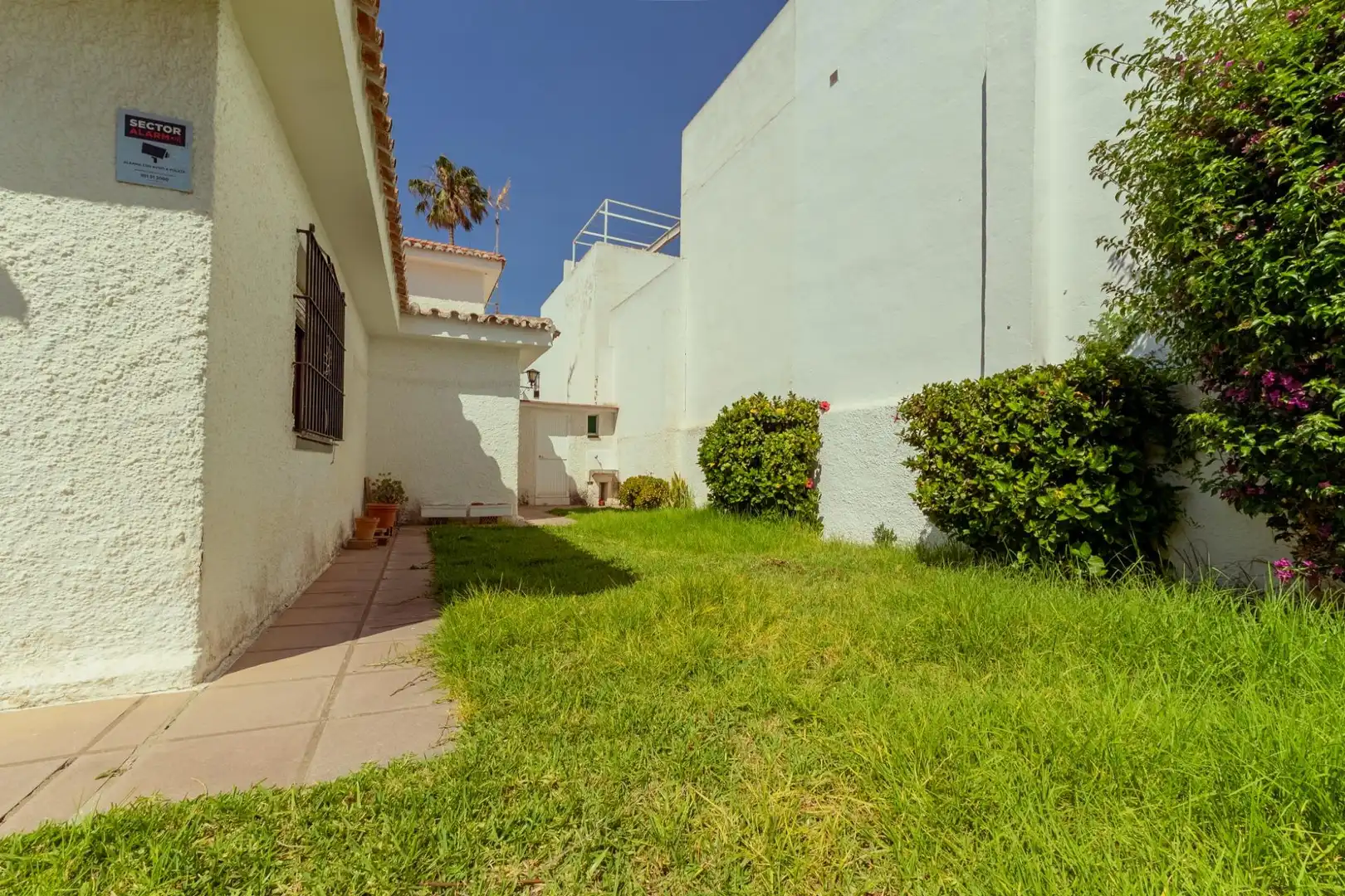 Garten von Einfamilien-Reihenhaus zum Verkauf in Mijas