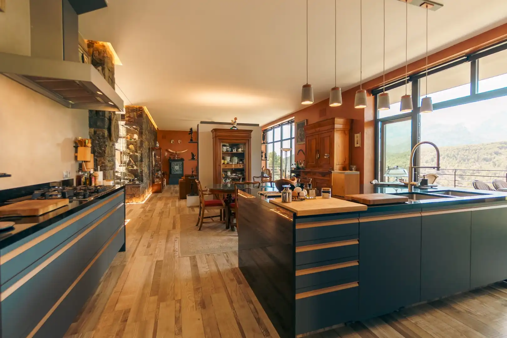 Cocina de Casa o chalet en venta en Callosa d'en Sarrià con Piscina