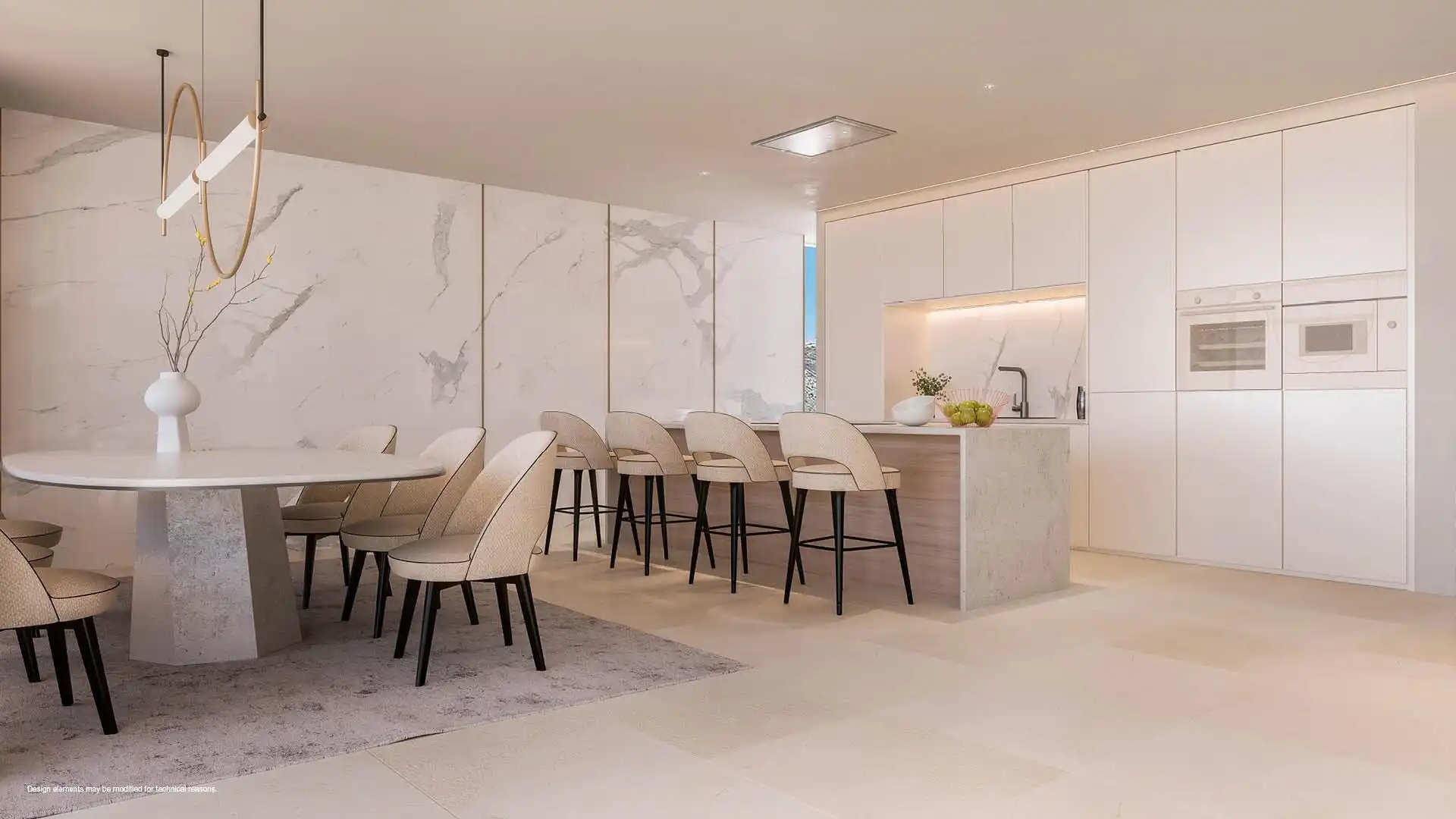 Cocina de Apartamento en venta en Fuengirola con Aire acondicionado, Calefacción y Terraza