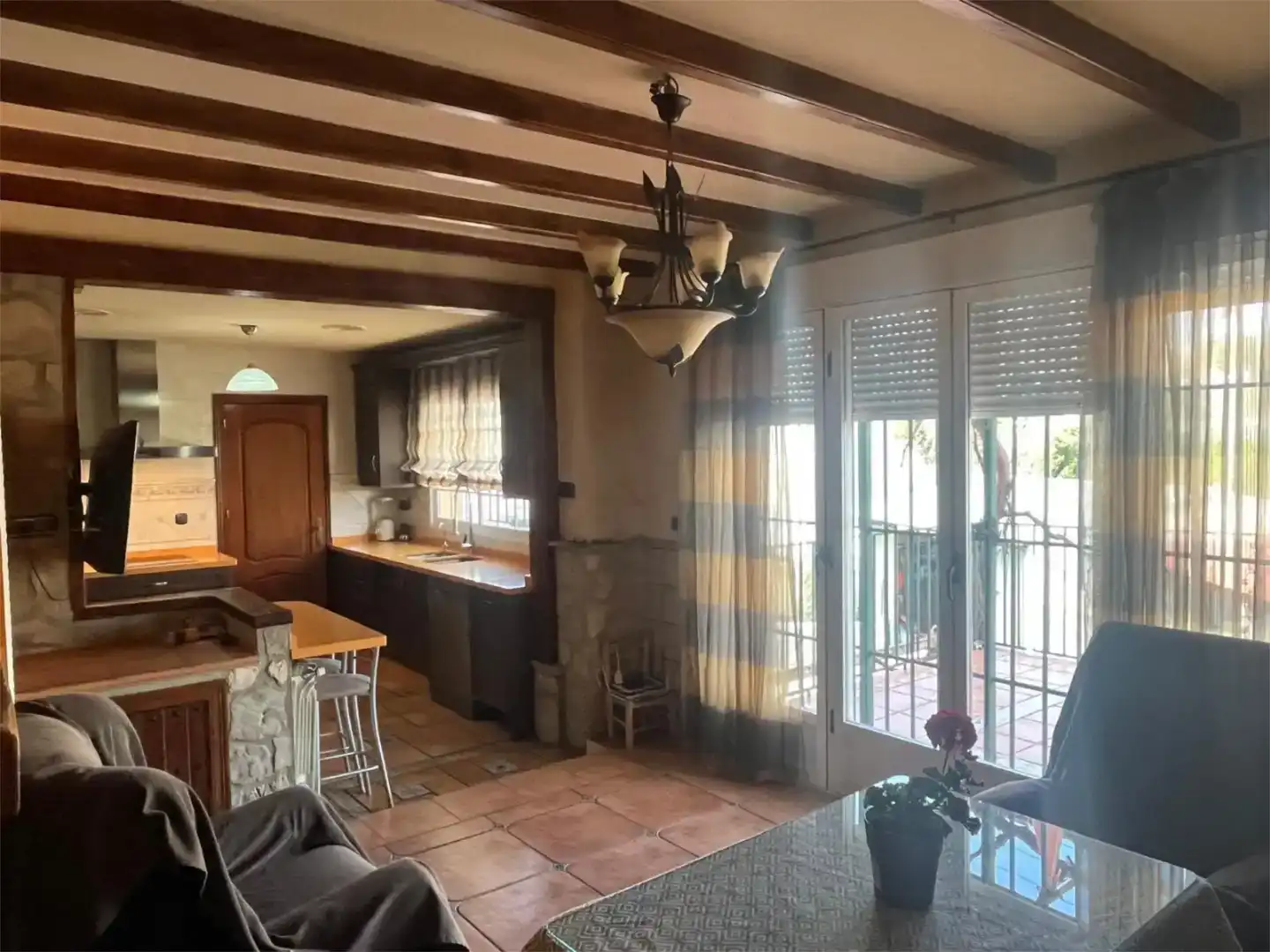 Cuina de Casa o xalet en venda en Almedinilla amb Aire condicionat, Piscina i Balcó