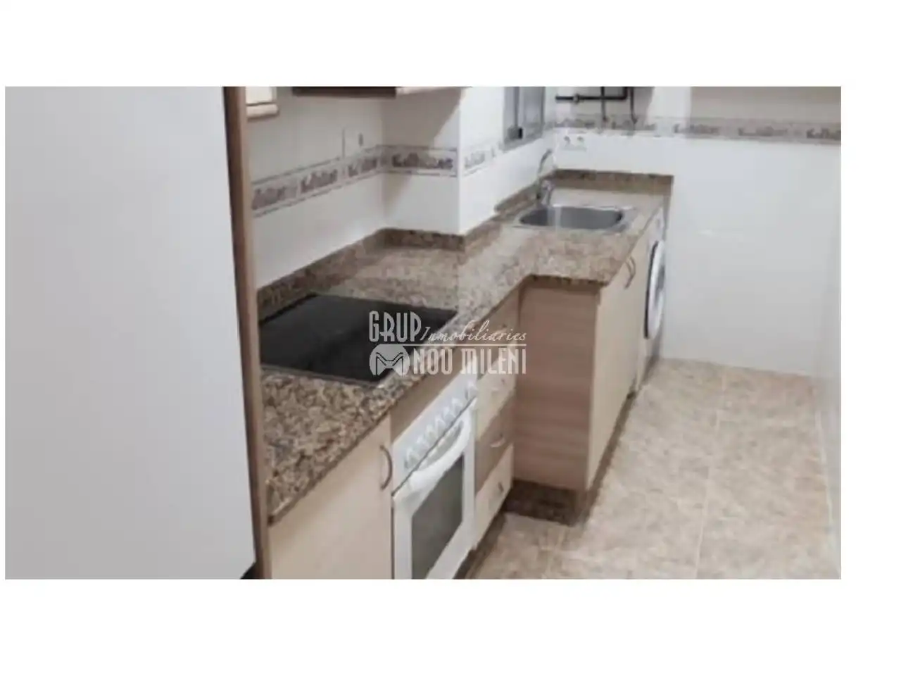 Cocina de Piso de alquiler en Catarroja con Aire acondicionado, Parquet y Terraza