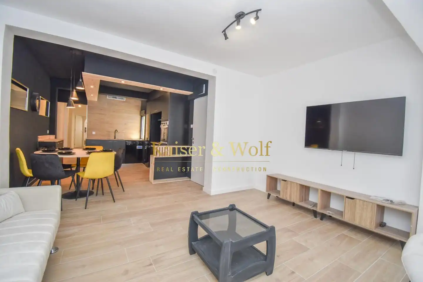 Living room of Flat for sale in Santa Pola  with Air Conditioner and Furnished