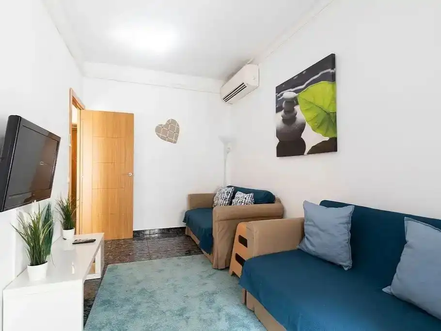 Sala d'estar de Apartament per a compartir en San Vicente del Raspeig / Sant Vicent del Raspeig amb Aire condicionat i Moblat