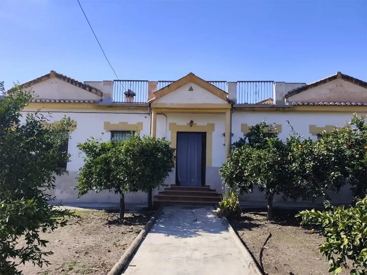 Vista exterior de Finca rústica en venda en Granada amb Jardí privat, Traster i Piscina