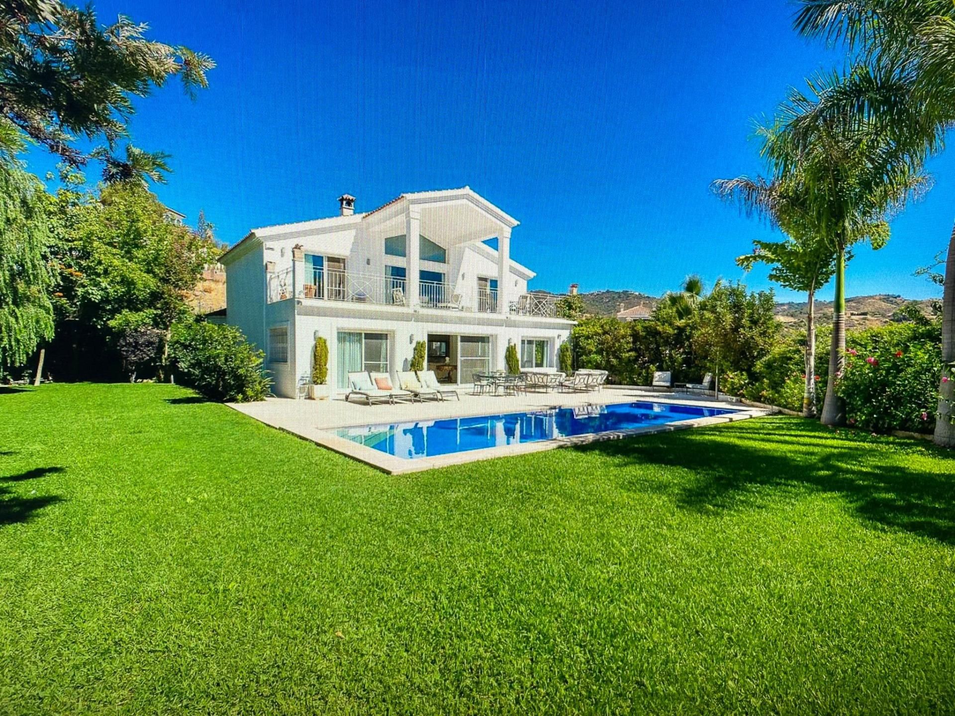 Garden of House or chalet to rent in Marbella  with Air Conditioner, Private garden and Terrace