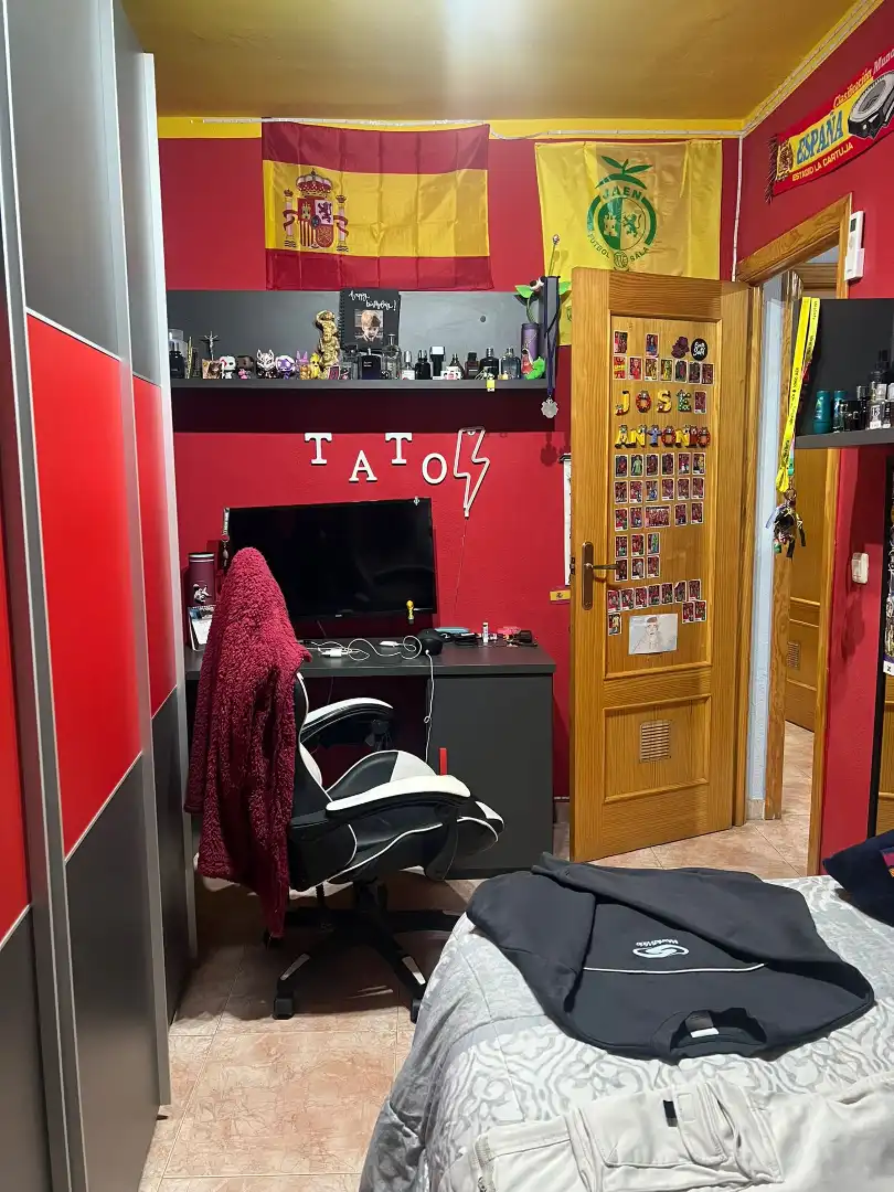 Sala d'estar de Casa adosada en venda en Jaén amb Aire condicionat, Calefacció i Terrassa