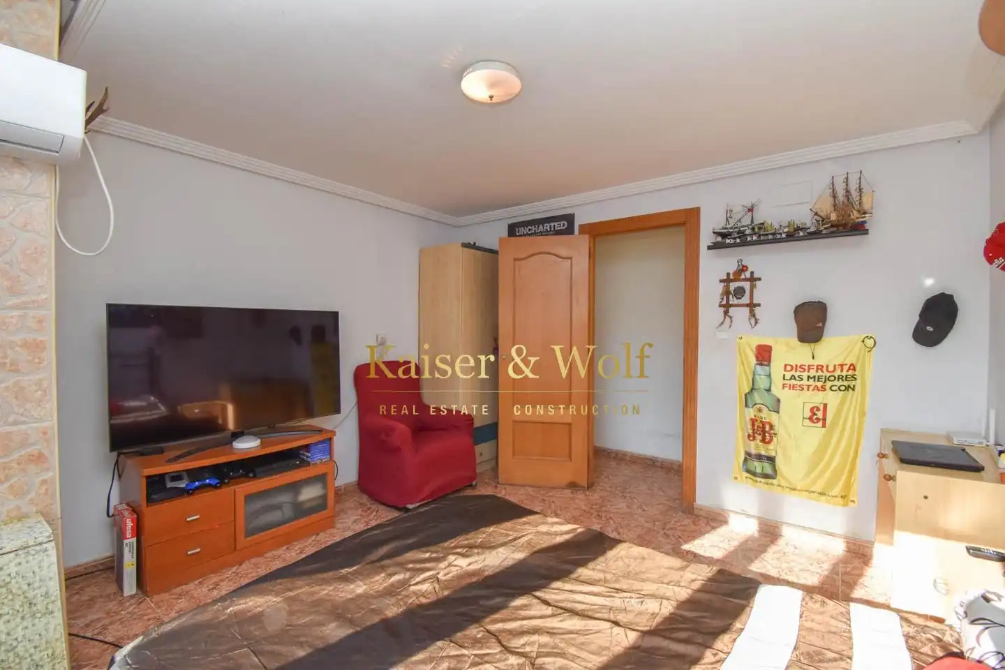 Habitación de Piso en venta en Santa Pola con Aire acondicionado, Terraza y Amueblado