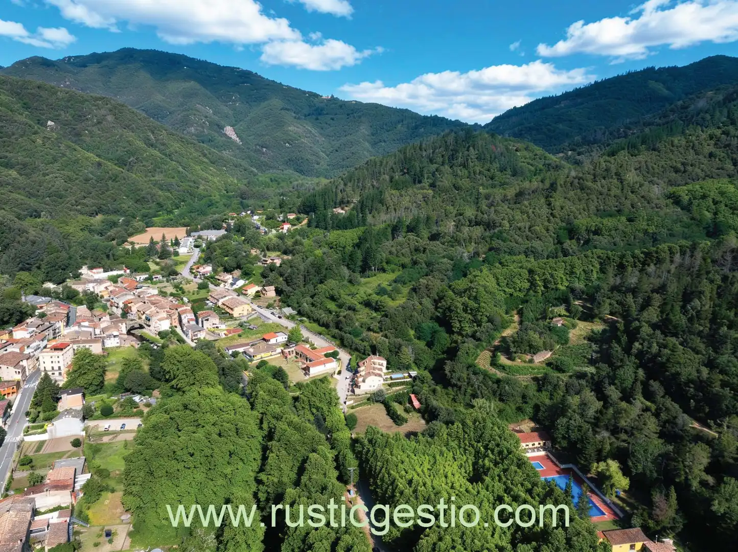 Vista exterior de Finca rústica en venta en Osor con Jardín privado