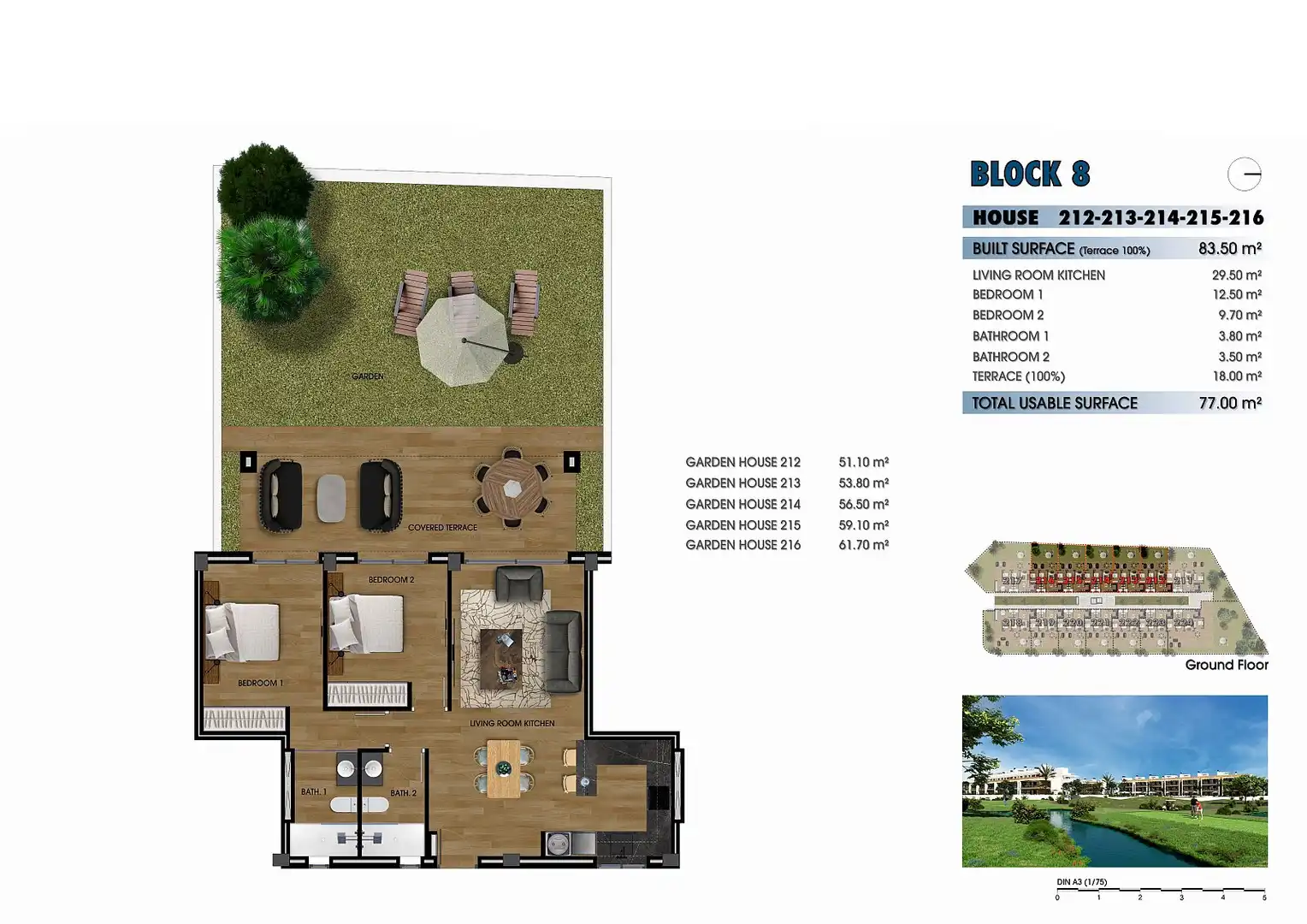 Appartement compact avec terrasse à vendre à Las Lomas de Rame - Bahía Bella, imagen 36