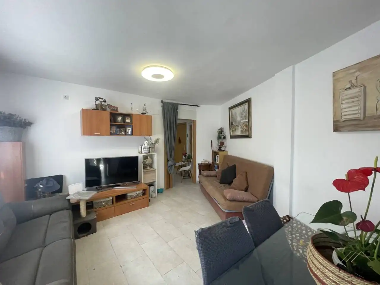 Sala d'estar de Apartament en venda en Sant Feliu de Codines amb Aire condicionat, Calefacció i Traster