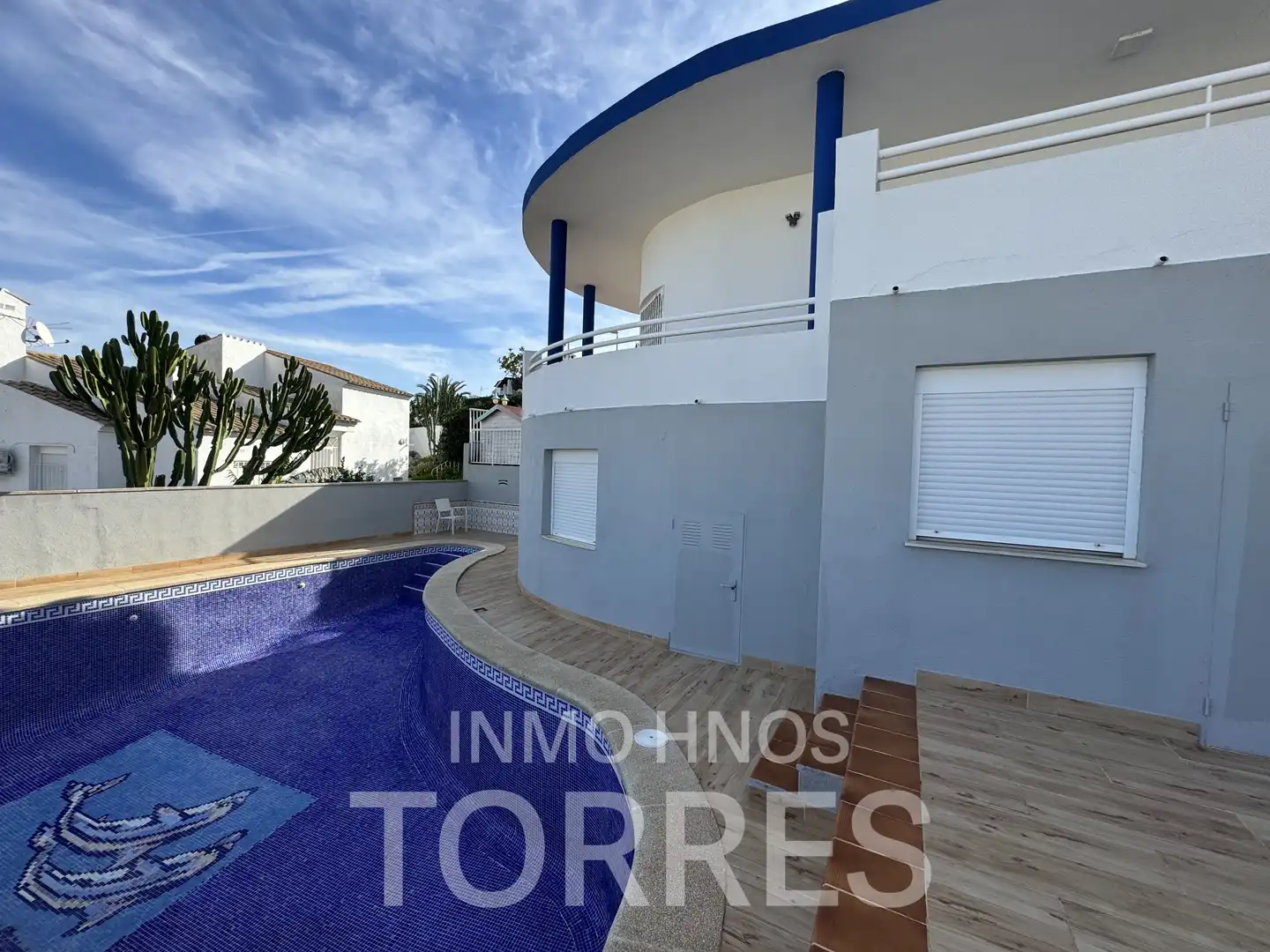 Piscina de Casa o xalet en venda en Peñíscola / Peníscola amb Aire condicionat, Jardí privat i Terrassa