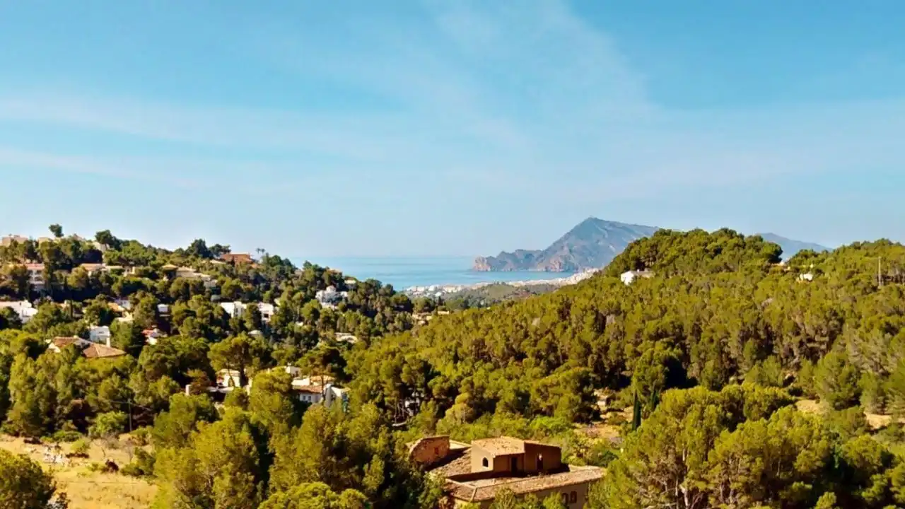 Vista exterior de Apartament en venda en Altea amb Aire condicionat, Calefacció i Terrassa