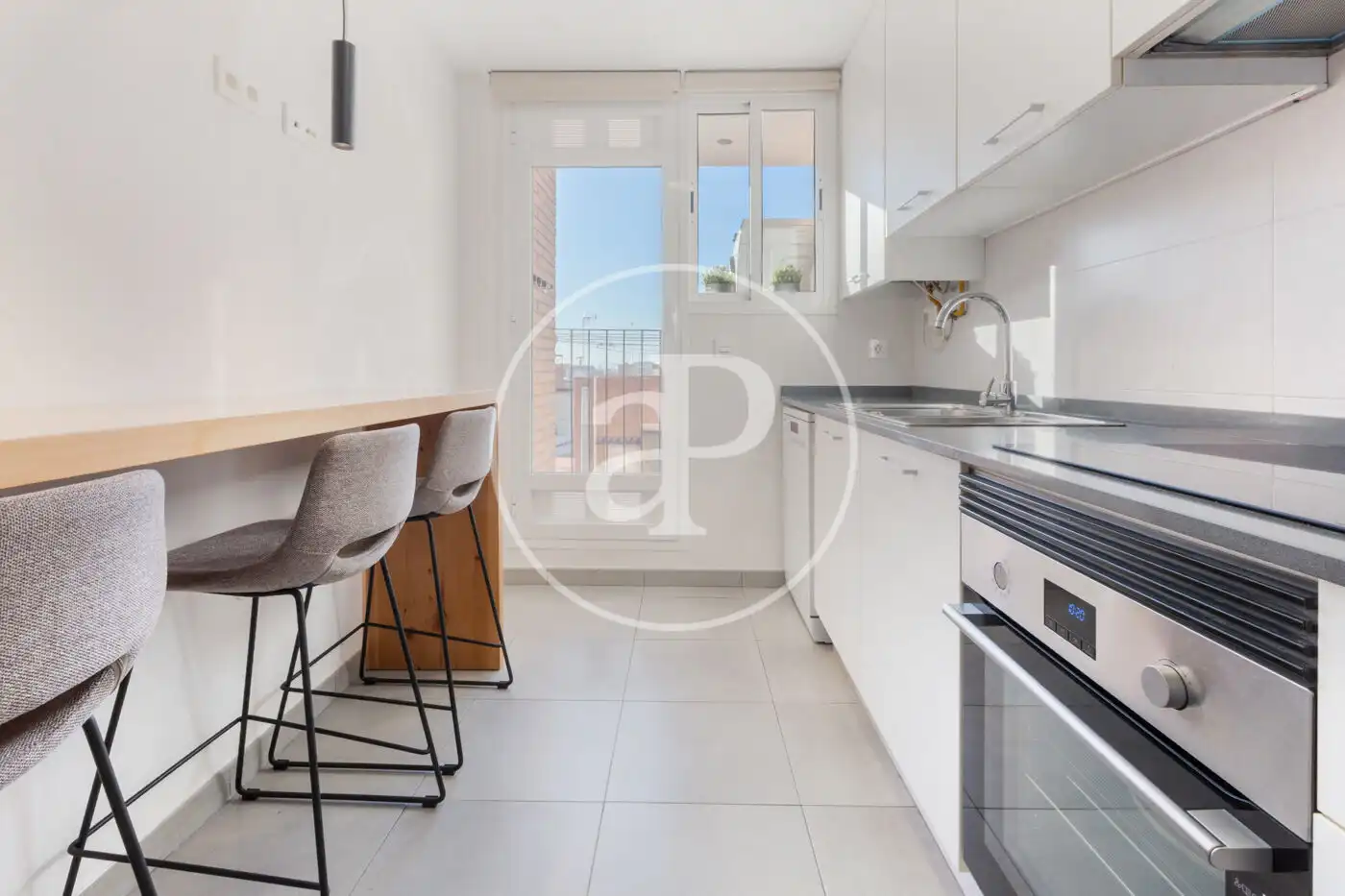 Cocina de Ático en venta en Valencia con Aire acondicionado, Calefacción y Terraza