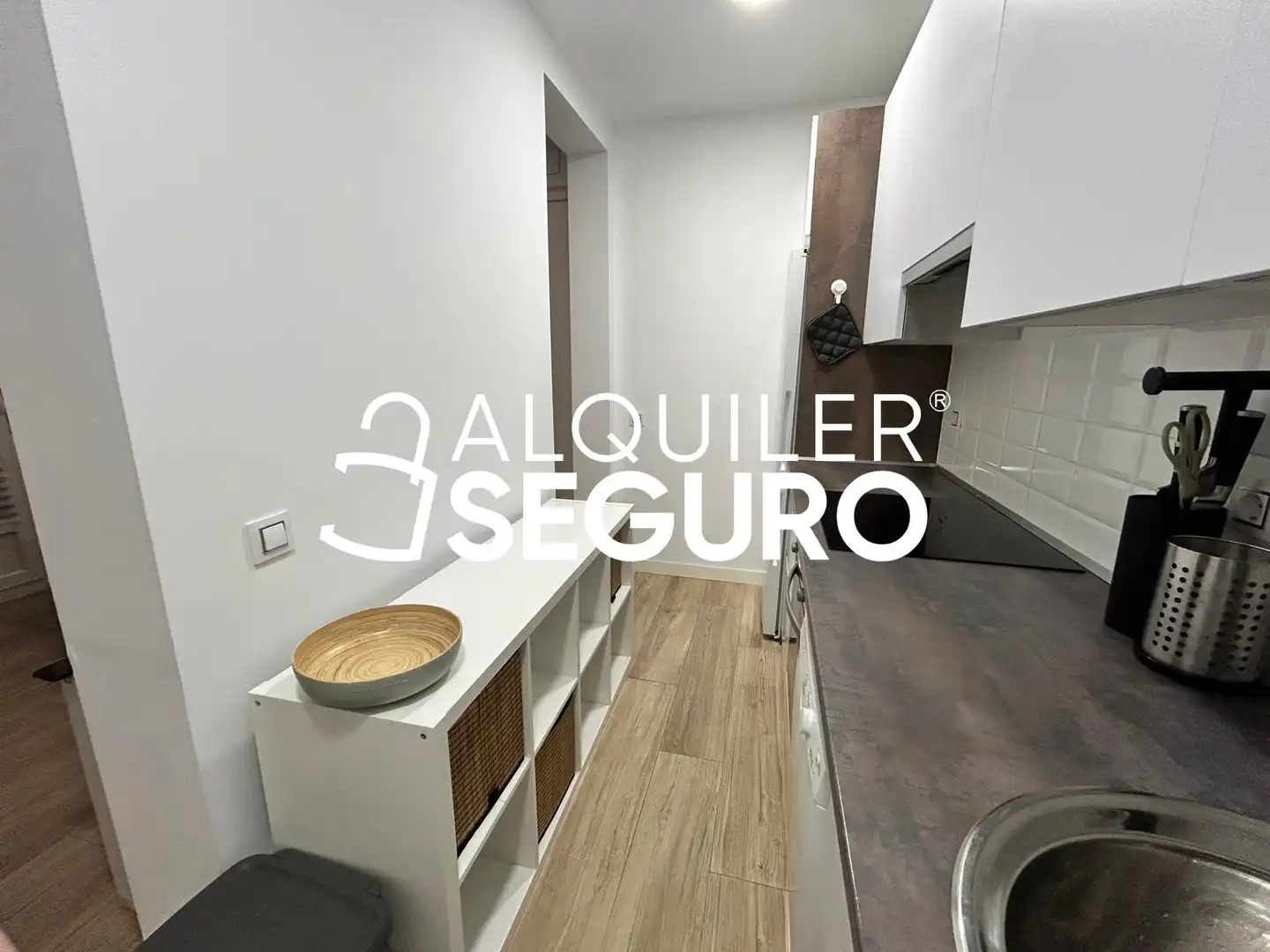 Küche von Wohnung zur Miete in Madrid mit Heizung, Terrasse und Möbliert