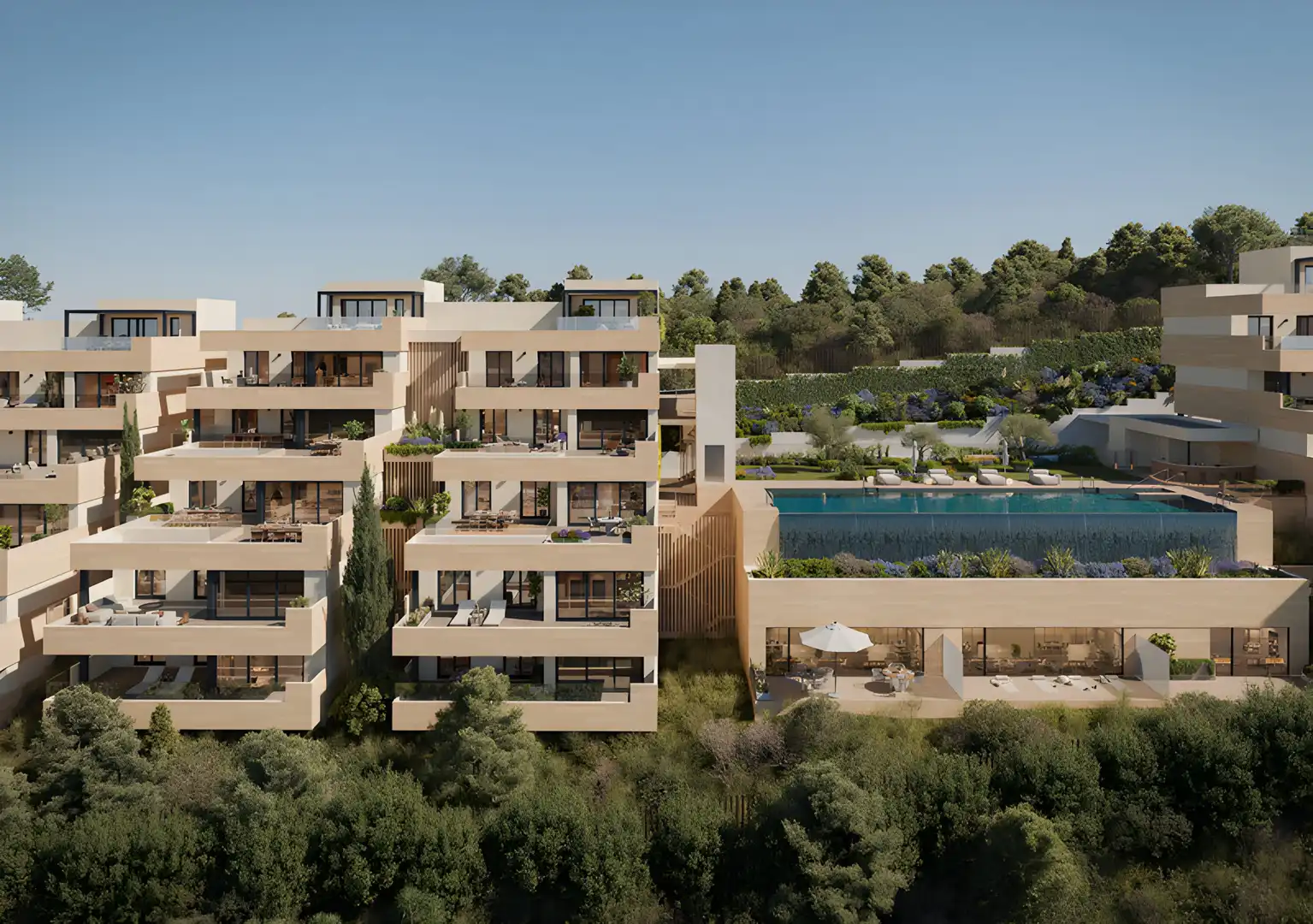 Apartment with pool for sale in Marbella Centro