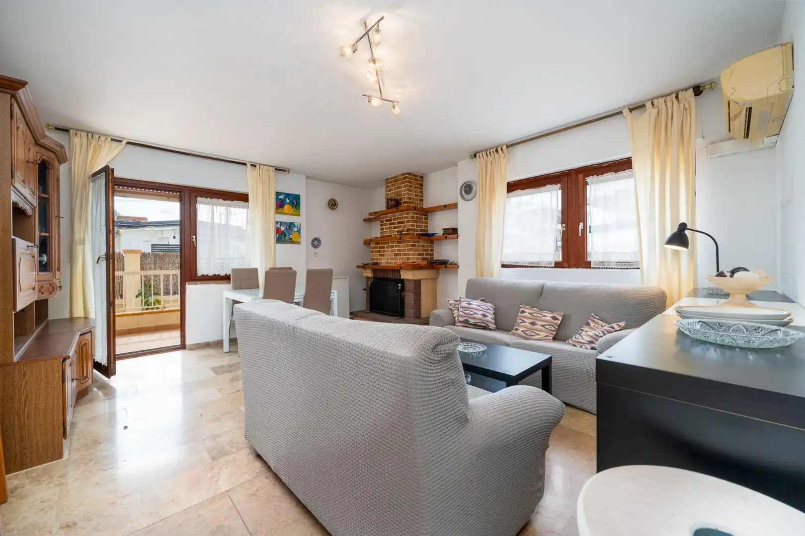 Sala d'estar de Planta baixa en venda en  Palma de Mallorca amb Aire condicionat, Calefacció i Terrassa