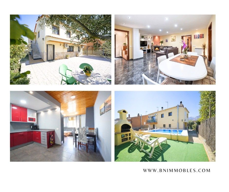 Exterior view of Houses for sale in Vacarisses  with Air Conditioner, Heating and Terrace