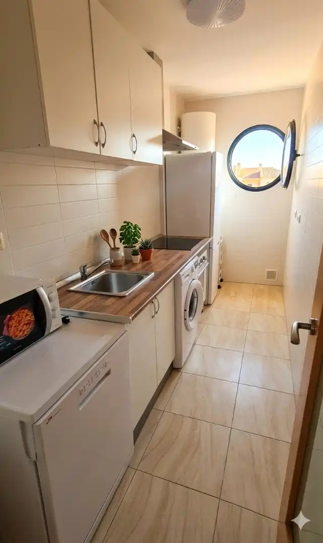 Cocina de Piso de alquiler con opción a compra en Toledo con Aire acondicionado, Amueblado y Horno