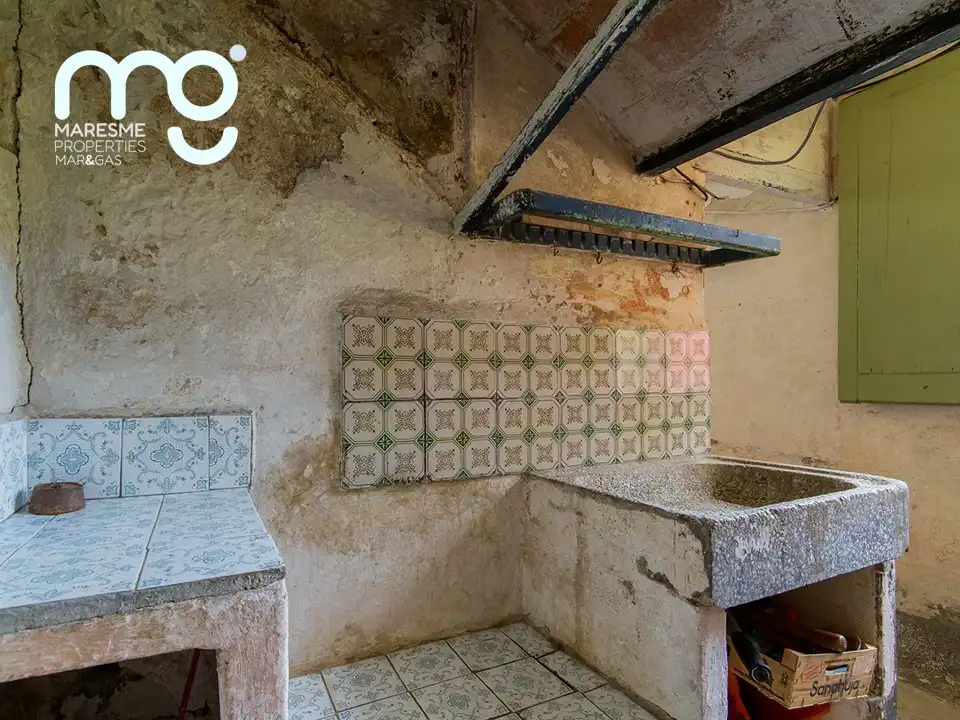 Küche von Country house zum Verkauf in Vilassar de Mar mit Heizung, Privatgarten und Schwimmbad