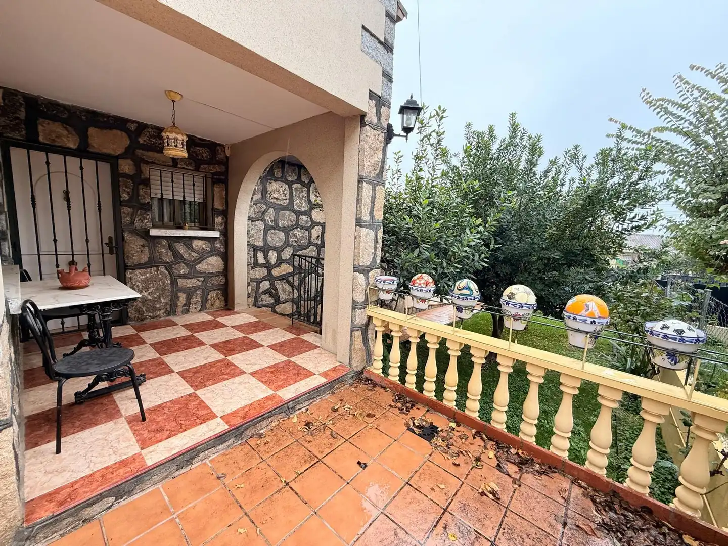 Terraza de Casa adosada en venta en Higuera de las Dueñas con Calefacción, Jardín privado y Terraza