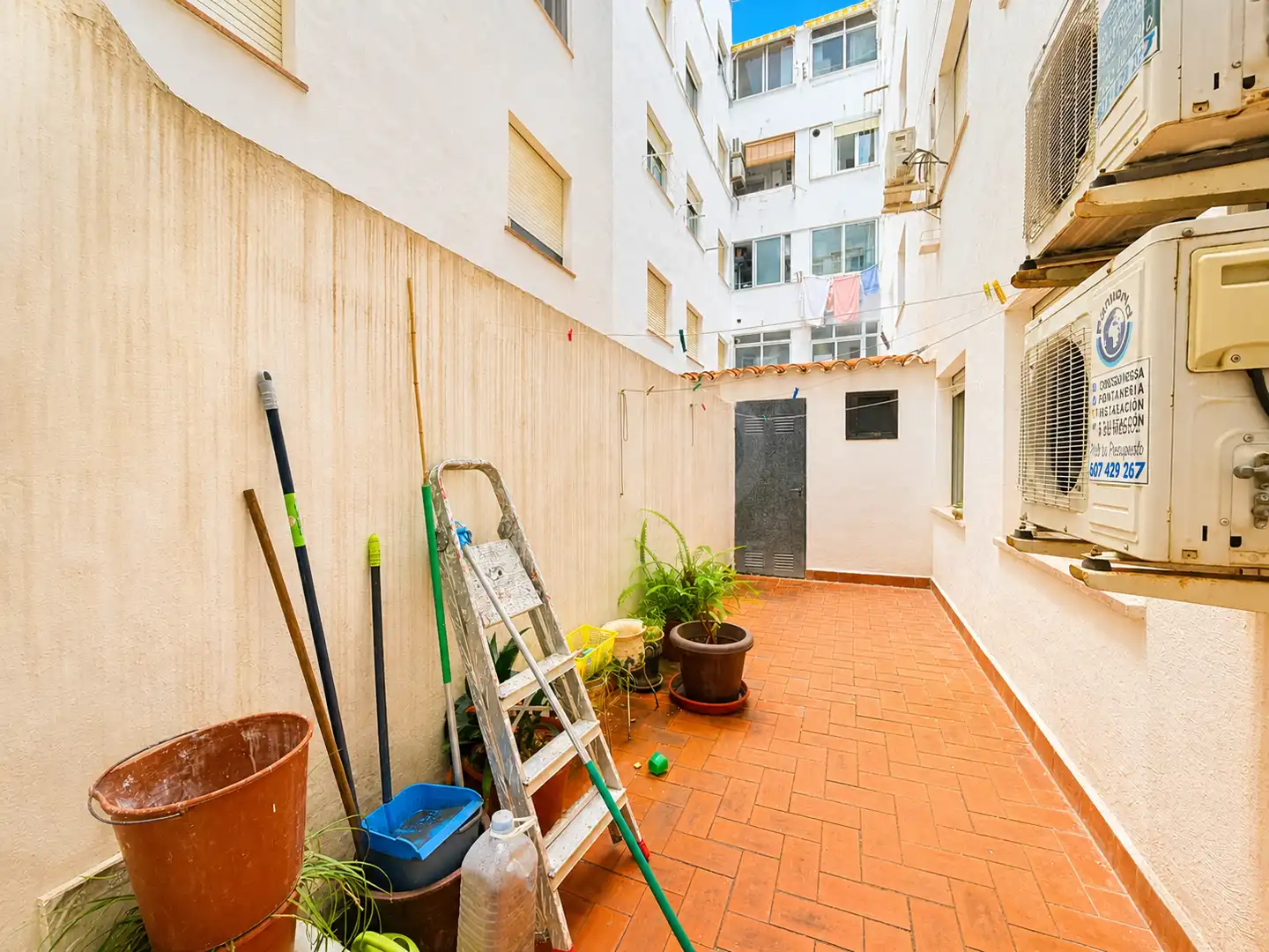 Balcony of Flat for sale in Dénia  with Air Conditioner