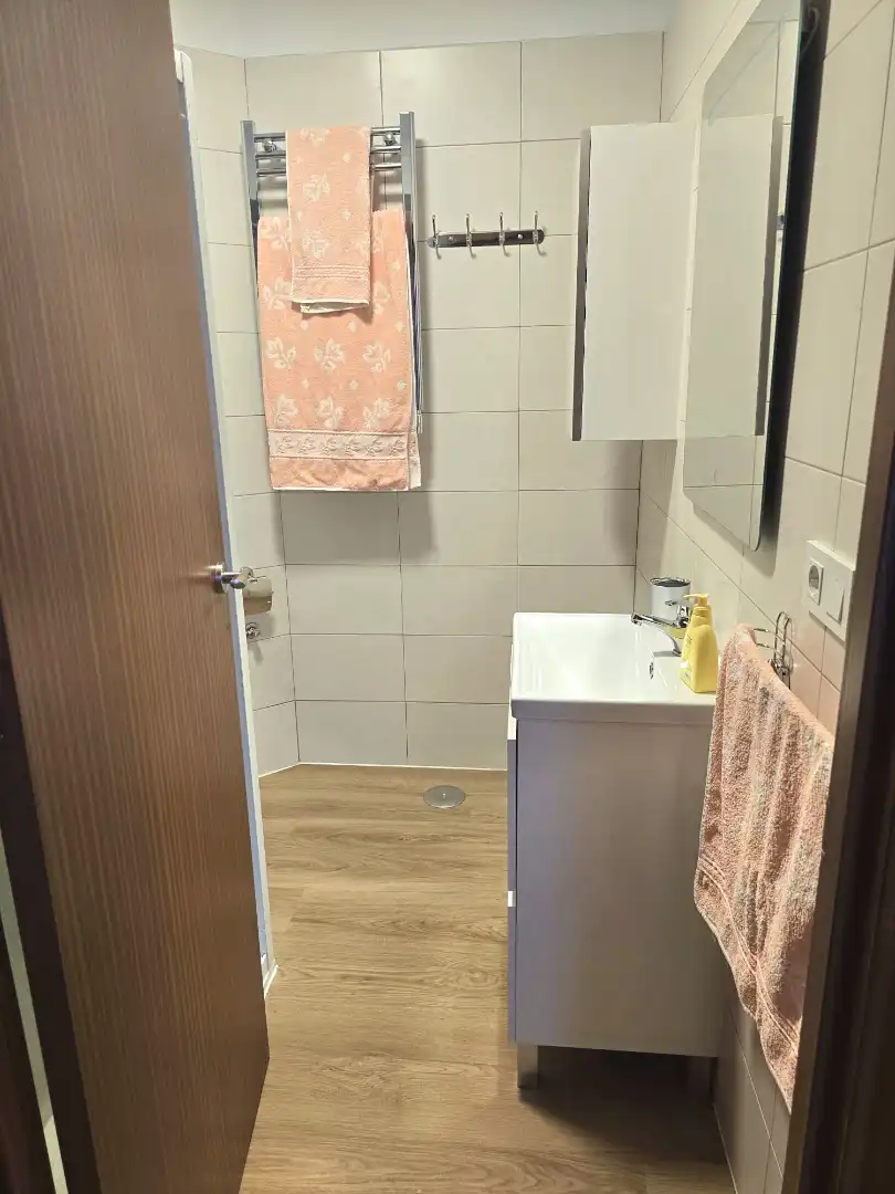 Bathroom of Flat for rent in Ferrol  with Heating, Furnished and Oven