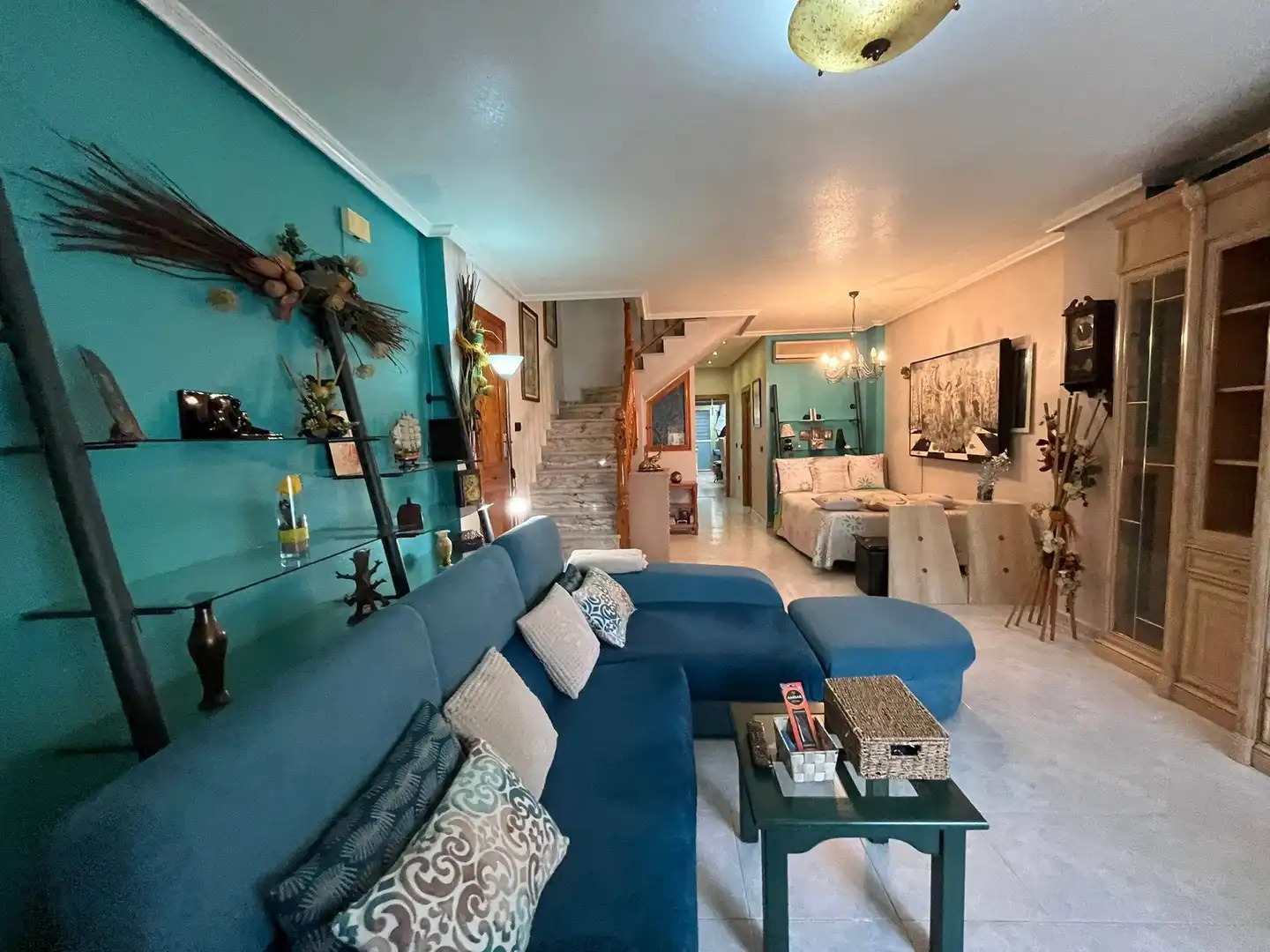 Sala de estar de Dúplex en venta en Elche / Elx con Aire acondicionado