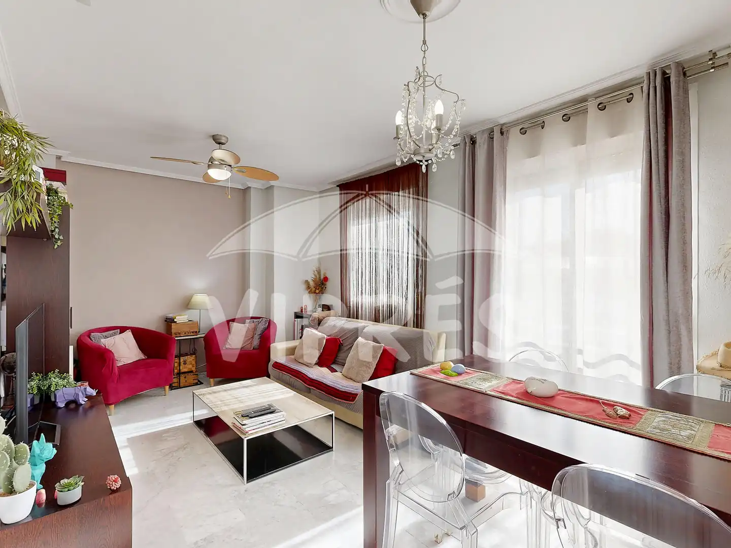 Sala de estar de Dúplex en venta en Mérida con Amueblado