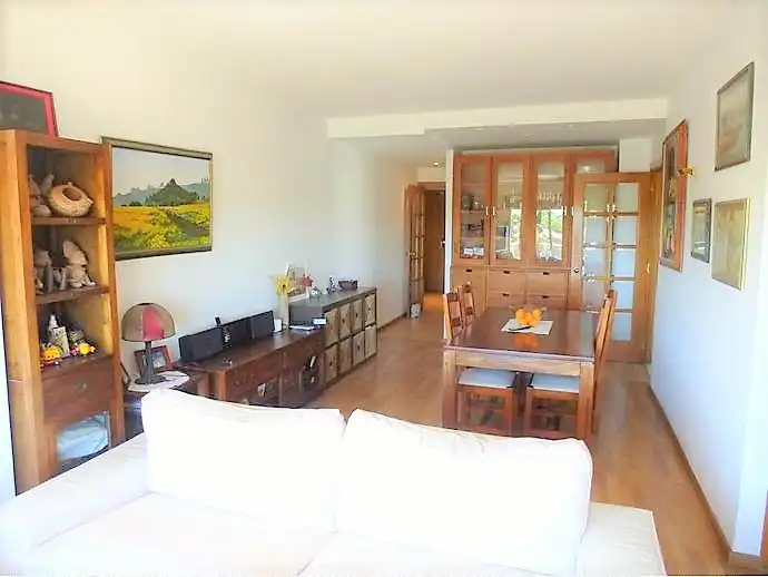 Wohnzimmer von Dachboden zur Miete in Sant Cugat del Vallès mit Klimaanlage, Heizung und Terrasse