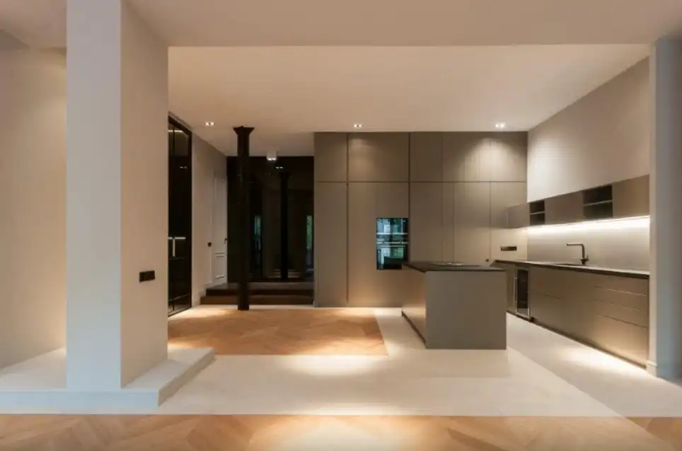 Kitchen of Flat for sale in  Madrid Capital  with Air Conditioner