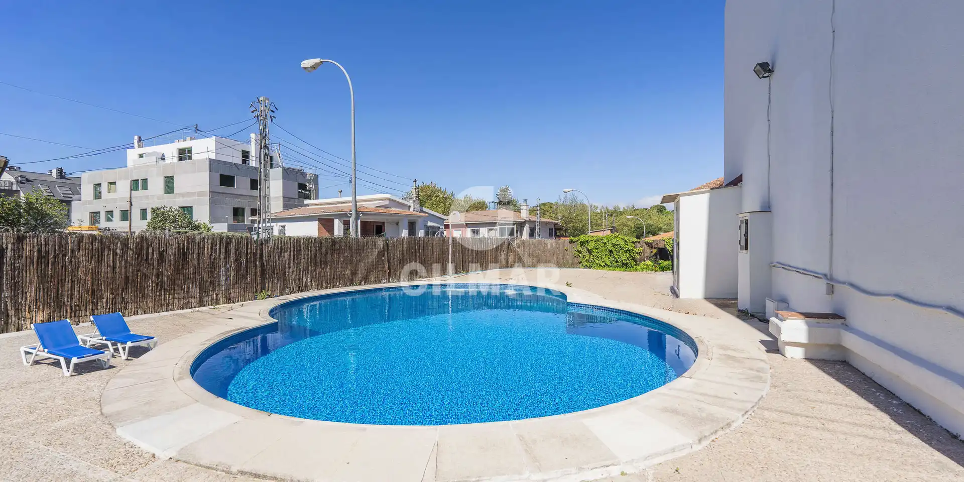 Swimming pool of Detached homes for sale in Pozuelo de Alarcón  with Heating, Private garden and Swimming Pool