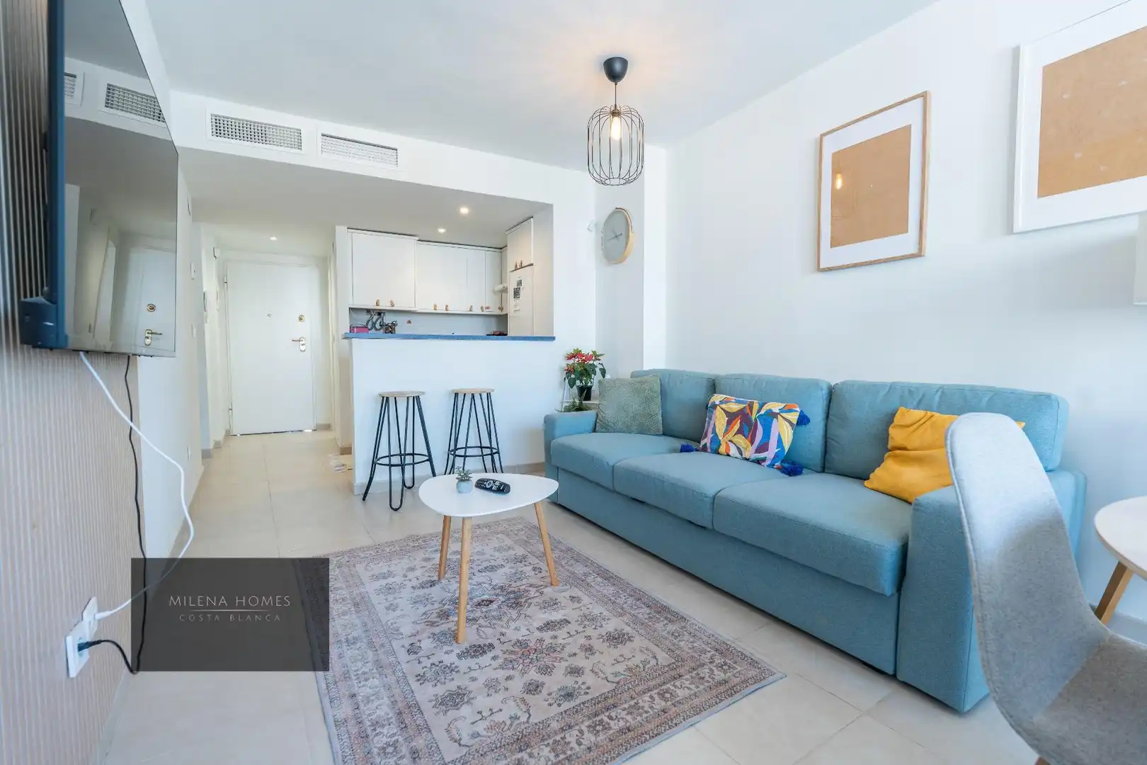 Sala de estar de Apartamento en venta en Orihuela con Aire acondicionado, Calefacción y Amueblado